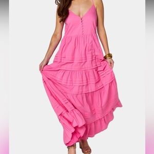 Buddy Love Jaxon Tiered Maxi Dress